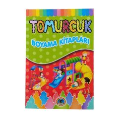 Karatay Yayınları Tomurcuk Boyama Kitabı No:4 - Karışık Renkli