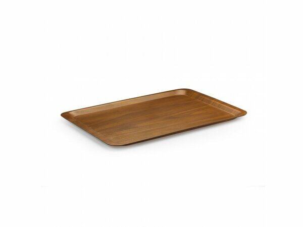 Tria Tepsi Kraft 43 X 61 Cm Kaymaz Ceviz Mat Kahverengi