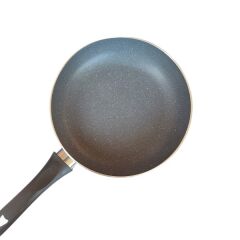 Herevdeyim Granit 22 Cm Tek Kulplu Tava Antrasit