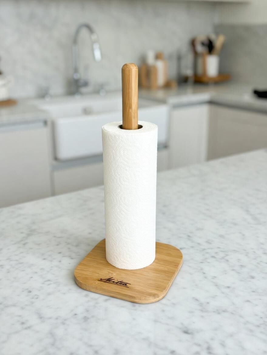 Mitra Bambu Rulo Havluluk Ahşap