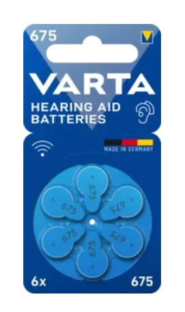 Varta İşitme Pili No-675 6 Lı