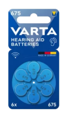 Varta İşitme Pili No-675 6 Lı
