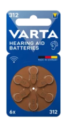 Varta İşitme Pili No-312 6 Lı