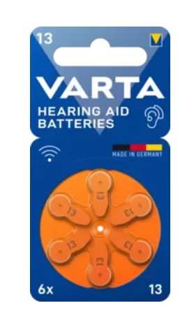 Varta İşitme Pili No-13 6 Lı