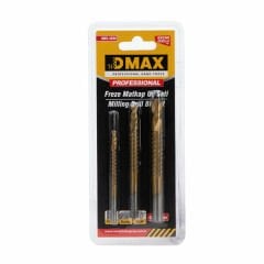 Dmax Matkap Uç Set Freze 4-6-8 Mm 3 Parça
