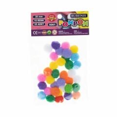 Rubenis Ponpon 20 Mm 35  Adet