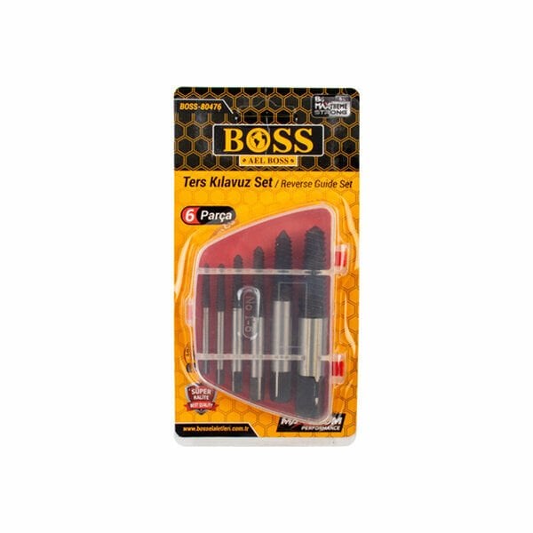 Boss Ters Klavuz Seti 6 Parça