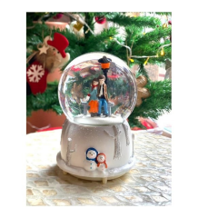 Dempower Kar Küresi Dp-28B Sokak Lambası Figürlü