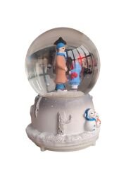 Dempower Kar Küresi Dp-28A Sokak Lambası Figürlü