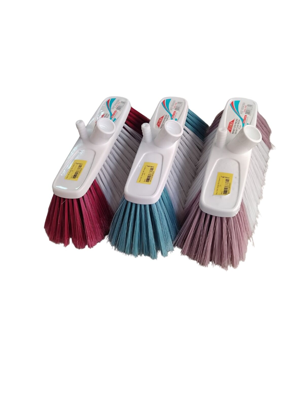 Flora F382 Trendy Oto Fırçası 17 Cm Bordo