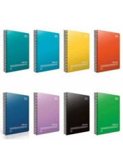Gıpta 96 Yaprak Çizgili Defter Küçük Boy Pp Kapak Karışık Renkli