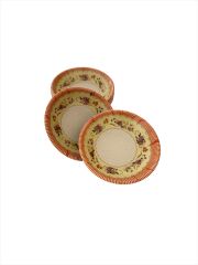 Ev Tipi Melamin Çay Tabağı 6 Adet