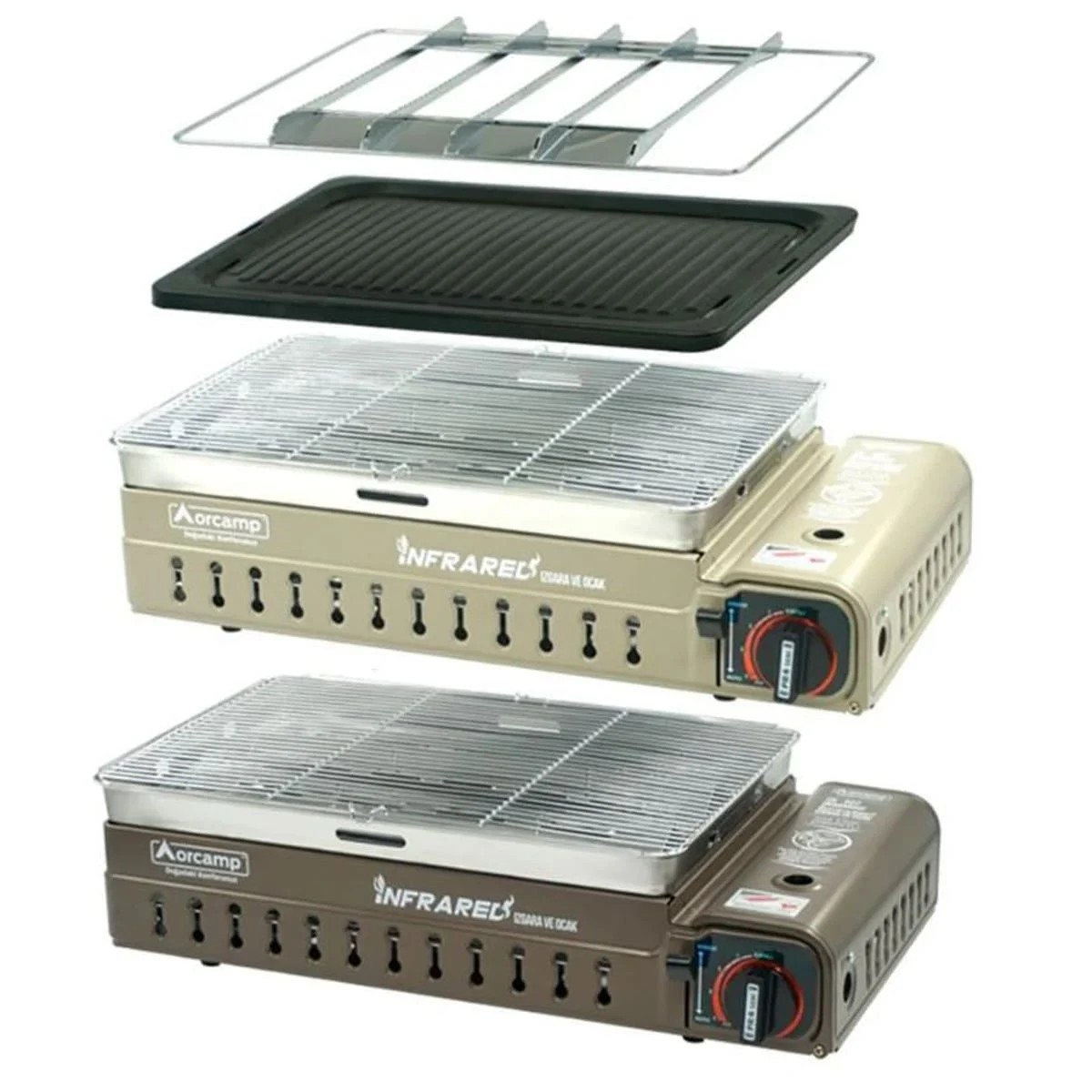 Orcamp Ck-507 Kamp Portatif Dumansız Izgara Ocak