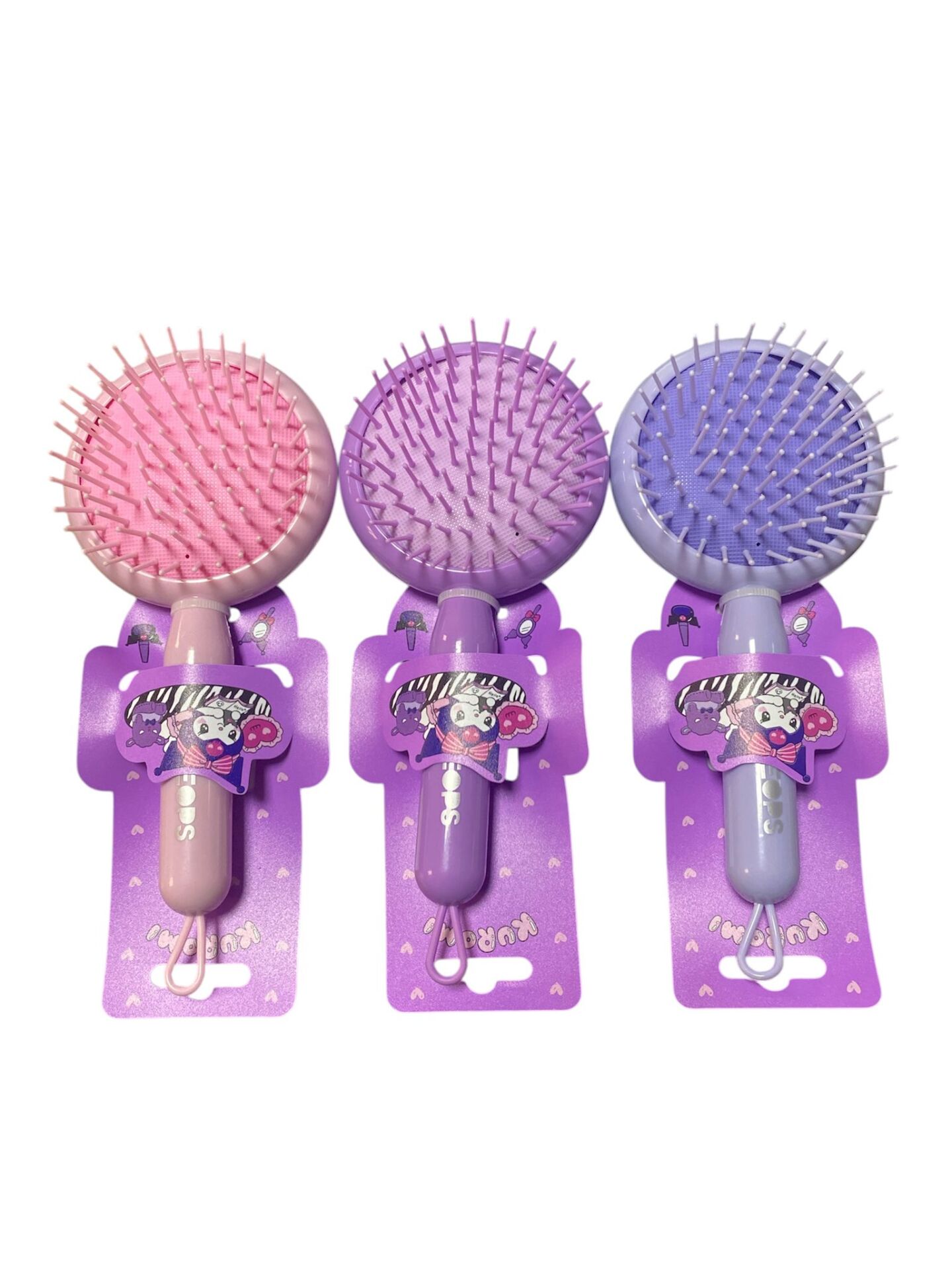 Keops Kuromi Saç Fırçası Pullu Şeffaf