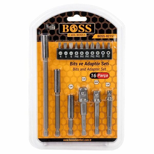 Boss Bits ve Adaptör Seti