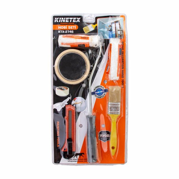 Kinetex Boyacı Hobi Seti Çok Amaçlı 5 Parça