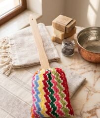 Carelly Saplı Banyo Kesesi