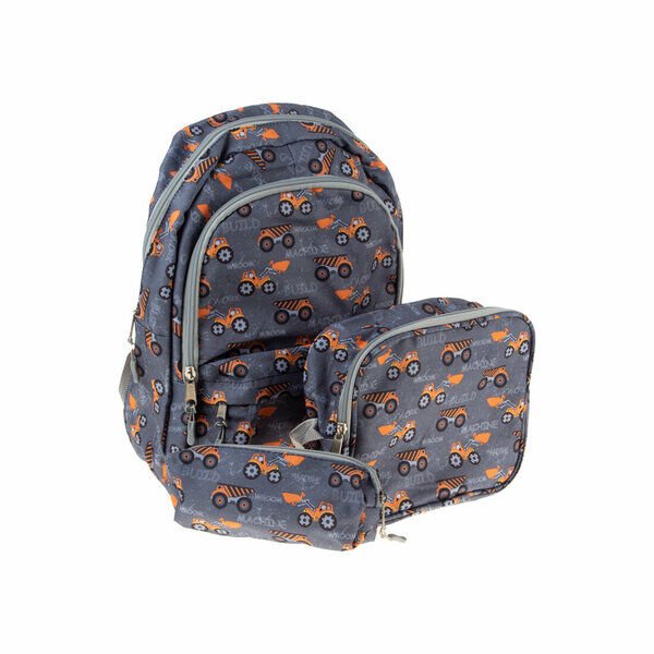 Polo Club Sırt Çantası Beslenmeli Kalemlikli Cambridge İş Makinası