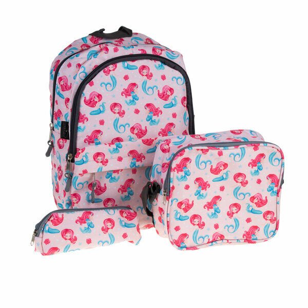 Polo Club Sırt Çantası Beslenmeli Kalemlikli Deniz Kızı