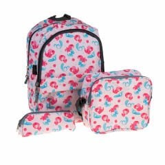 Polo Club Sırt Çantası Beslenmeli Kalemlikli Deniz Kızı