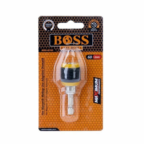 Boss Hex Manyetik Matkap Ucu Adaptörü 60 Mm Otomatik