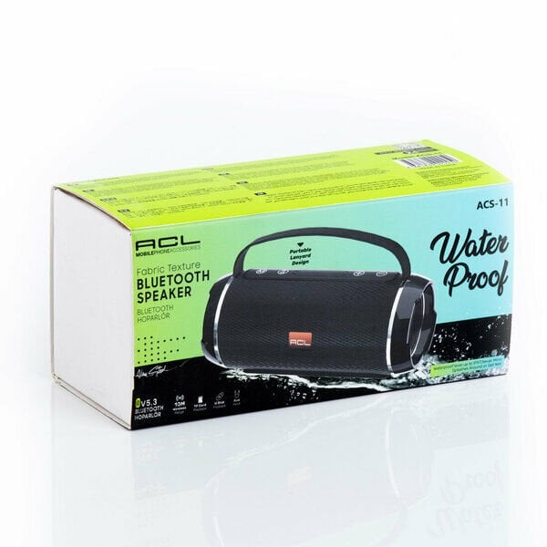 Acl Speaker Hoparlör Bluetooth Usb Aux ACS-11 Su Geçirmez