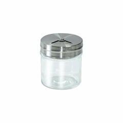 Arow Tuzluk Cam Metal Kapaklı Borosilikat Saley 55 Ml