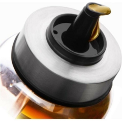 Mien H-6 500 Ml Borosilikat Damlatmaz Yağdanlık Şeffaf
