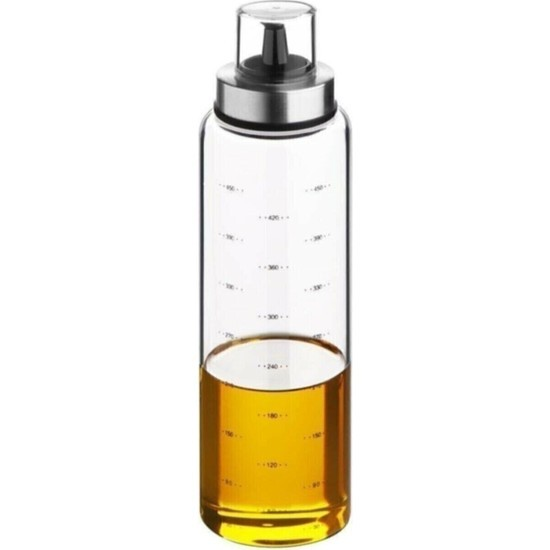 Mien H-6 500 Ml Borosilikat Damlatmaz Yağdanlık Şeffaf