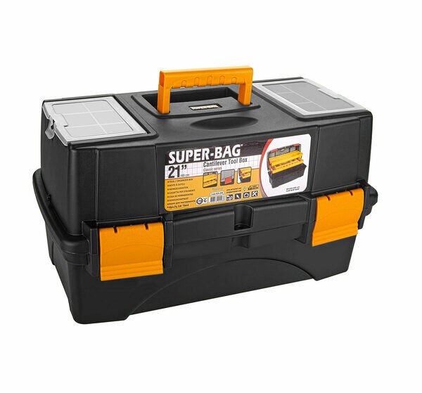 Süper Bag 21 Raflı Takım Çanta Siyah
