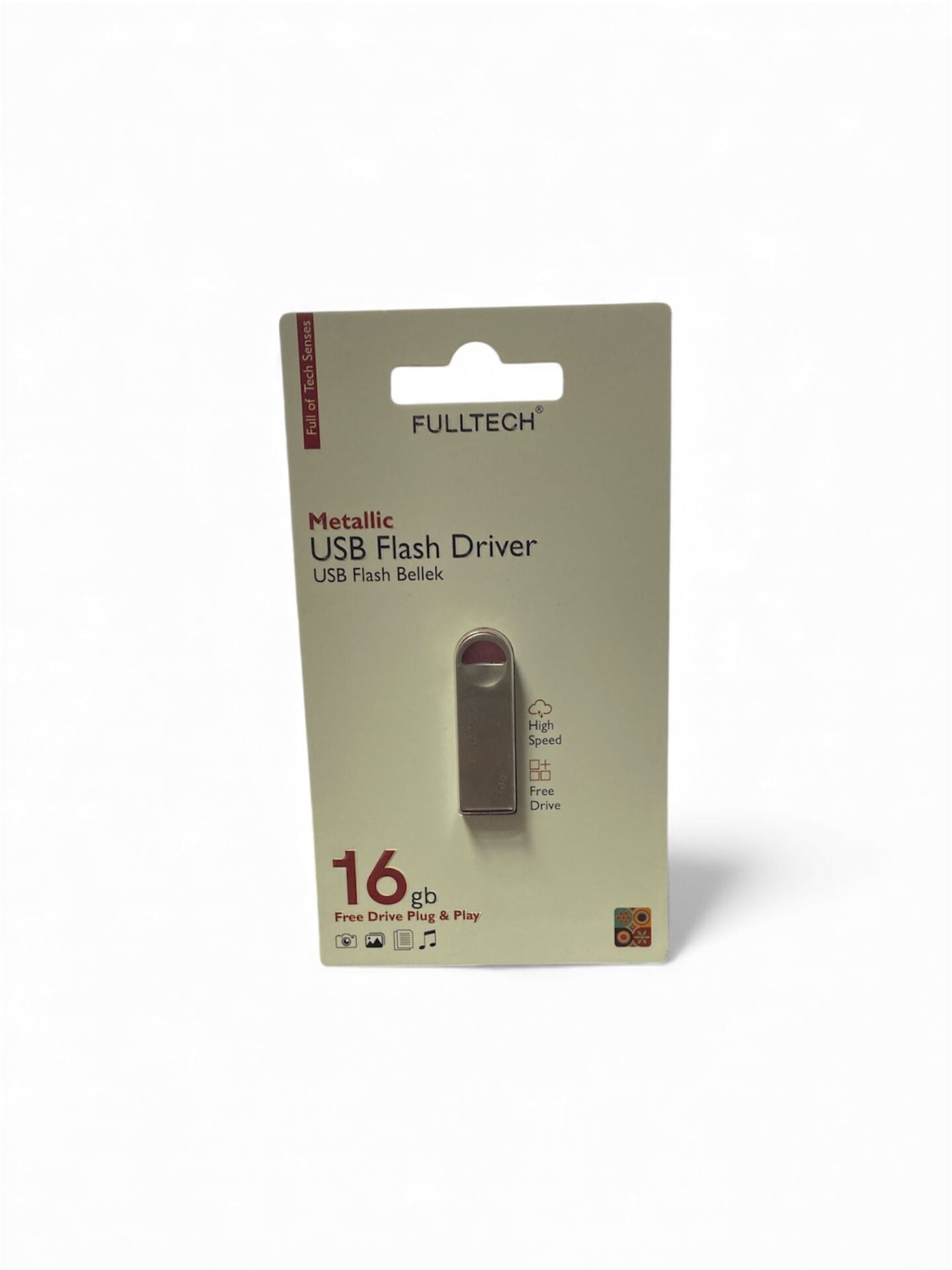 Fulltech Usb Flash Bellek 16 Gb Metal Gümüş