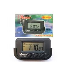 Kenko Dijital Masa Saati Alarm Kronometre Siyah