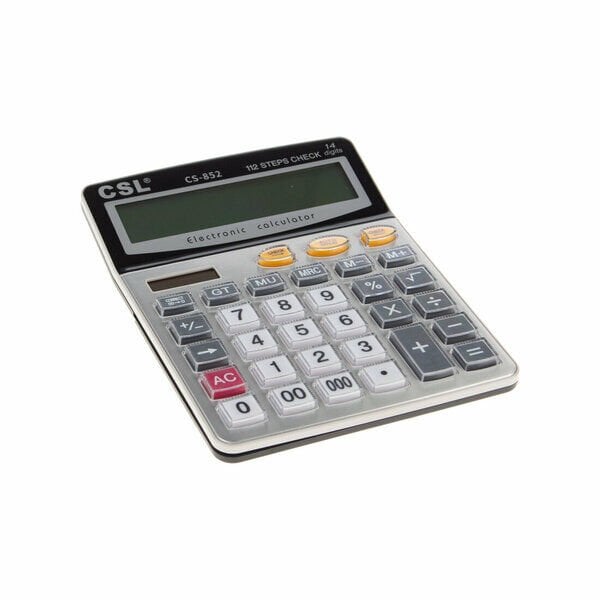 Csl Hesap Makinesi 12 Hane