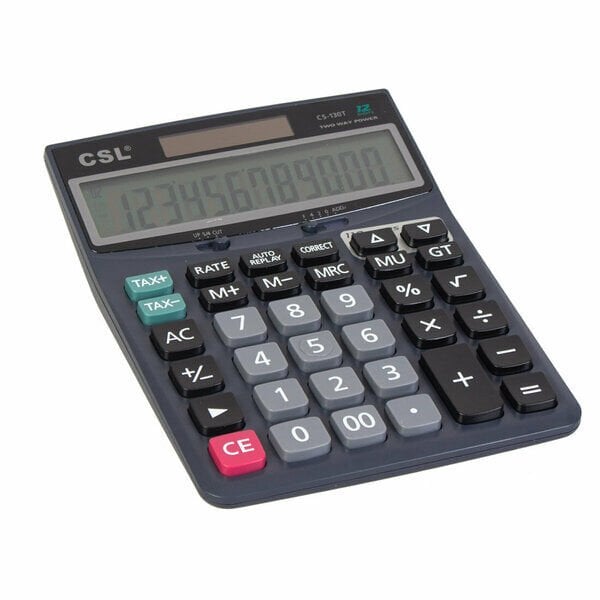 Csl Hesap Makinesi 12 Hane