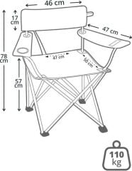 Qufi D.40000 Kamp Sandalyesi