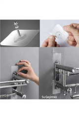 Omilife Yapışkanlı Vidalı Askı 4 Lü Fenomen Ürün