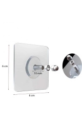 Omilife Yapışkanlı Vidalı Askı 4 Lü Fenomen Ürün