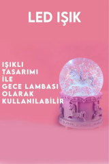 Dempower Kar Küresi Dp-28Uncrn Unicorn Figürlü