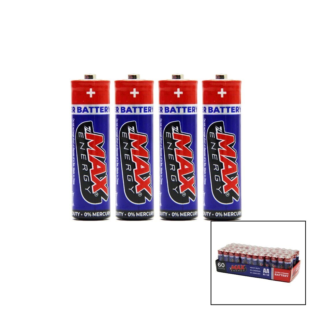 Zmax Energy Pil Pvc Kalem AA R6 1.5 V