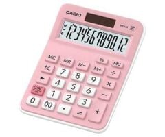 Casio Hesap Makinesi 12 Hane Pembe