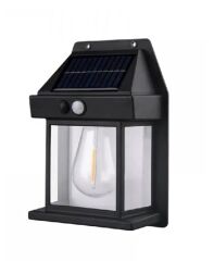 Princo Pr-888 Solar Aydınlatma Sensörlü Lamba Siyah