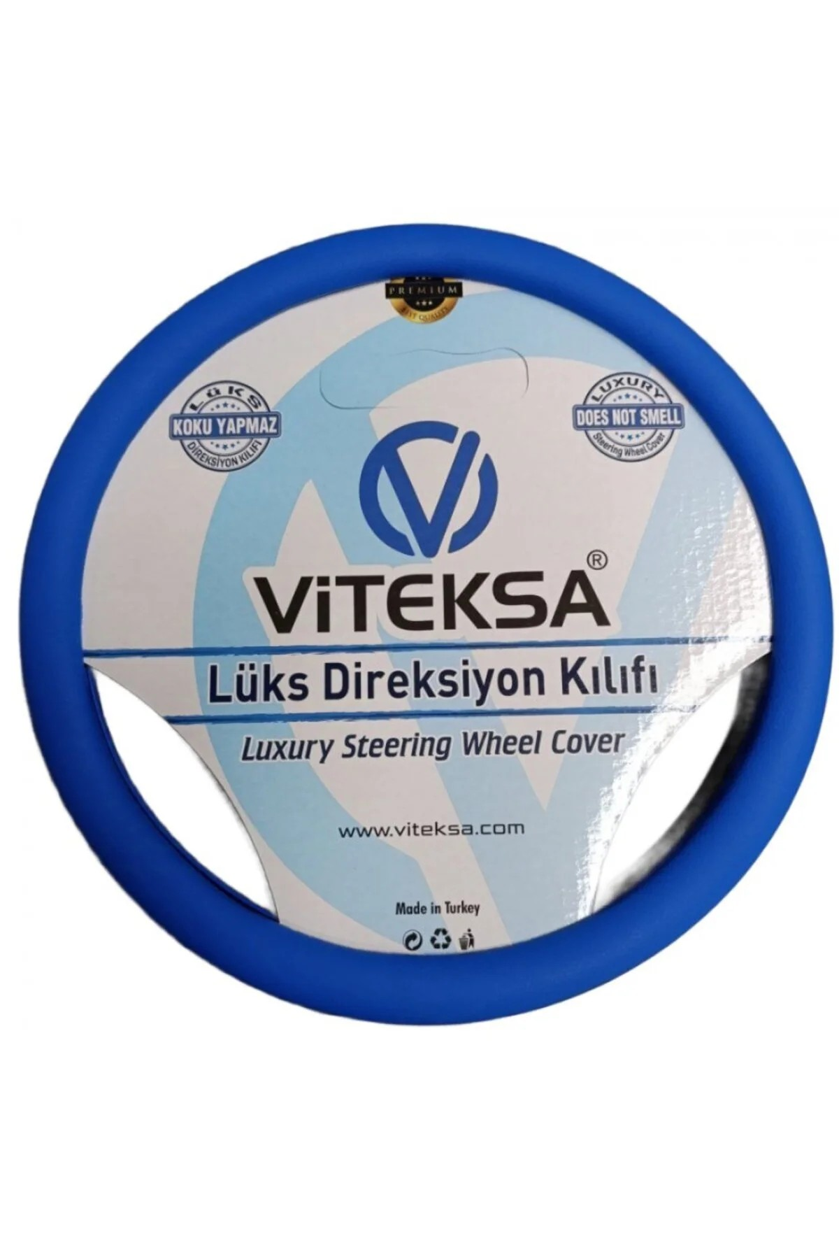 Viteksa Direksiyon Kılıfı 37 Cm Saks Mavi