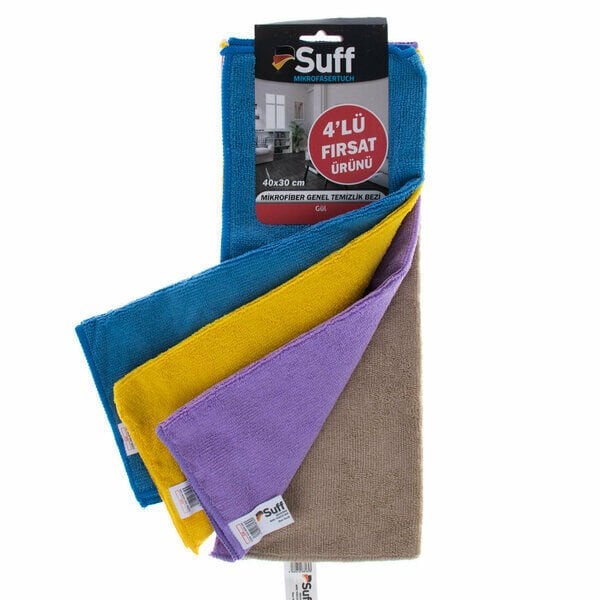 Suff Bez  Genel Temizlik Gül 4 Lü 40X30 Cm