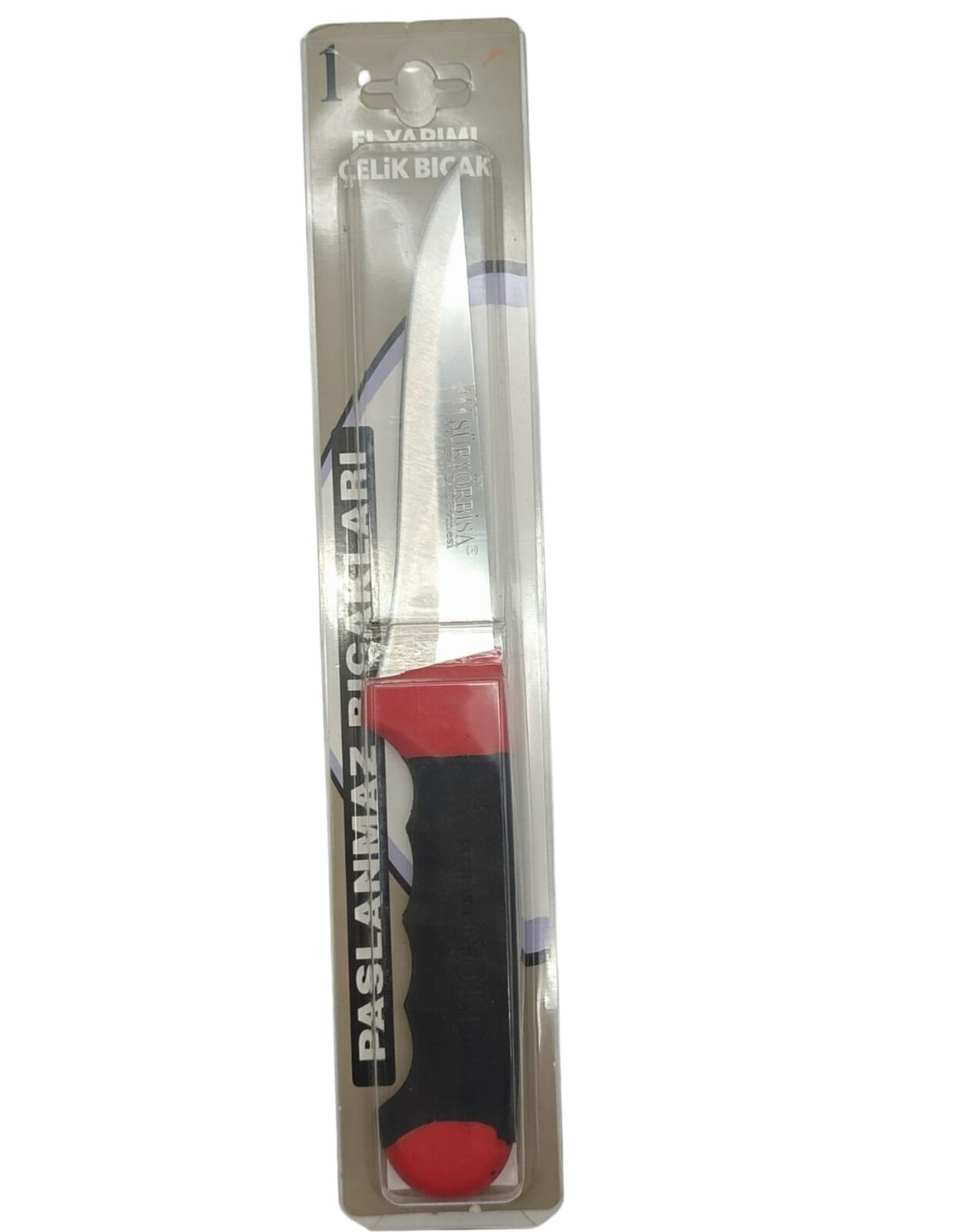 Süryorbisa El Yapımı Çelik Plastik Saplı Bıçak No:1