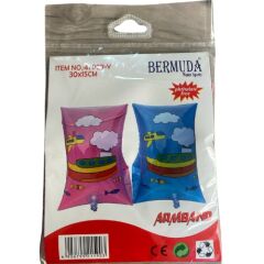 Bermuda Kolluk 30X15cm Gemi Desenli Pembe