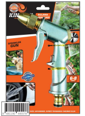 Kinetex Ktx-3169 Çelik Sulama Tabancası Gümüş