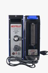 Nestello Mono Fanlı Isıtıcı Saks Mavi