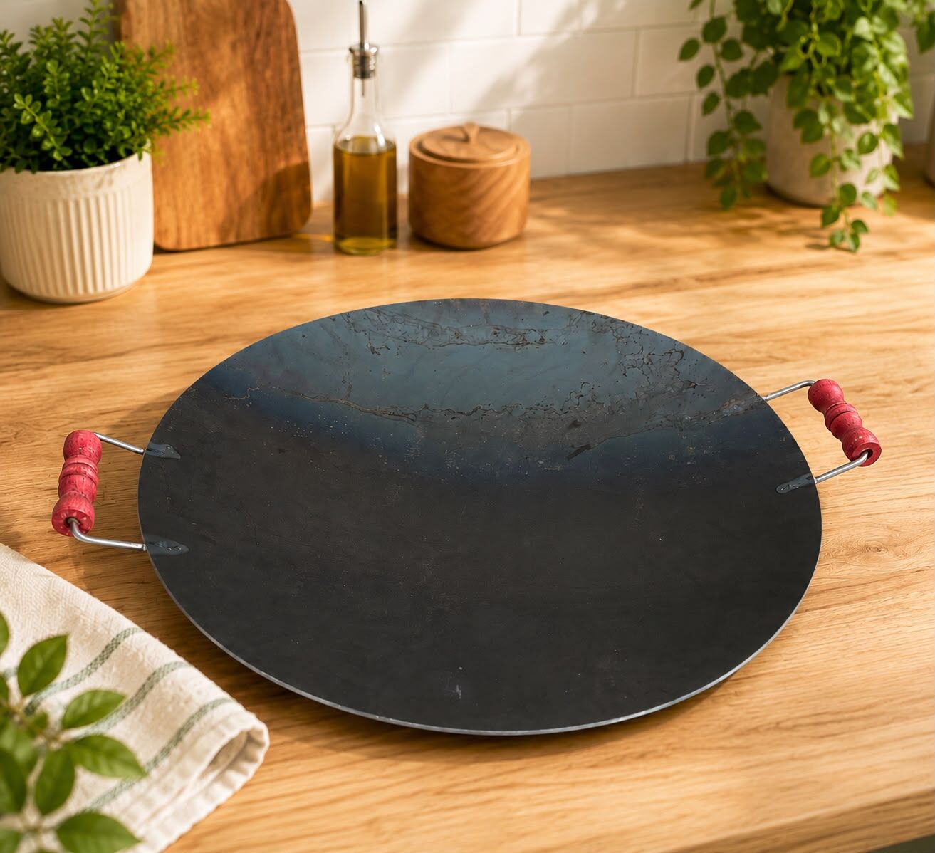 Kalın Saç Tava 42 Cm