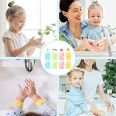 Parfümlü Eriyen Mini Kağıt Sihirli Sabun Sarı
