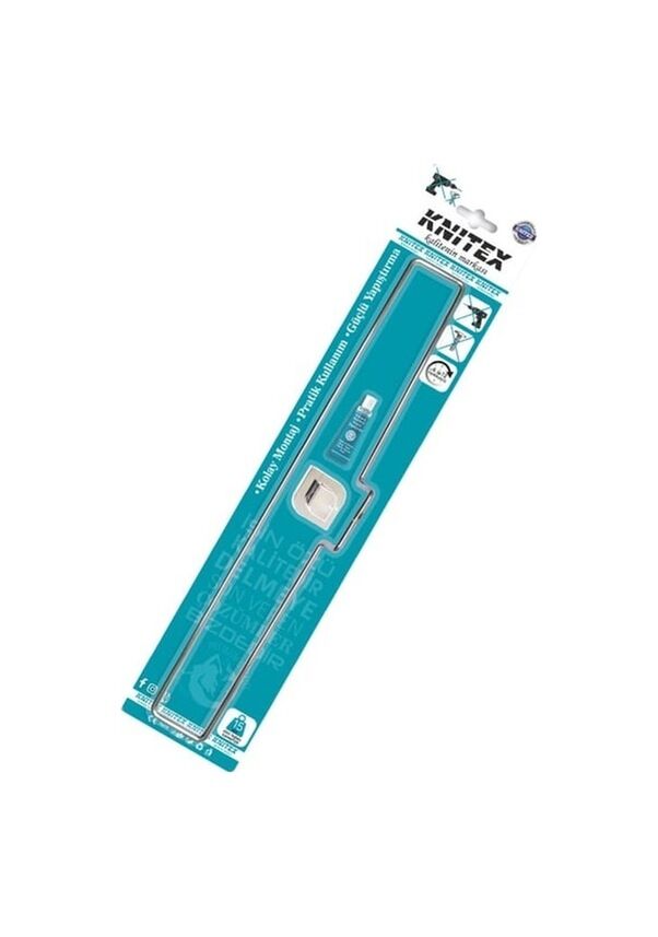 Knitex Ktx-2806 Yapışkanlı Uzun Havluluk Gümüş